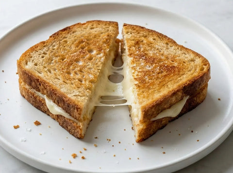 The Perfect Organic Gluten-Free Sourdough Grilled Cheese